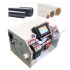 Fully automatic Rotary PE PVC tube cutting machine Belt traction non burr hard plastic pipe cut equipment OD 4 - 32 mm