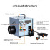 Electric Terminal Crimping Machine Cold Pressing Crimping Pliers Tools 0.25-2.5mm2 0.5-6.0mm2 Pre Insulated Terminals