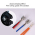 Electric Terminal Crimping Machine Cold Pressing Crimping Pliers Tools 0.25-2.5mm2 0.5-6.0mm2 Pre Insulated Terminals
