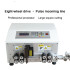 35 square computerized wire cutting and peeling machine coaxial sheathed cables strip machine