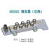 Computerized wire stripping machine feeding wheels Electric wire straightener tools