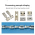 Otp Straight Mold Blade Die Terminal Crimping Machine Assembly Blades Crimp Knife Cutter for Direct Feeding Crimping