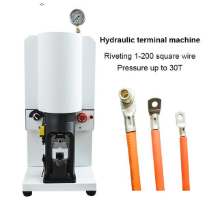 30T  Mini Small Hydraulic Terminal Machine Thick Cable Copper Nose Cable Crimping Machine Large Cable Crimping Tool