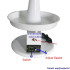 Electric Cable Feeding Machine Adjustable Speed Wire Feeder for SWT508C Computer Wire Stripping Cable Cutting Machine