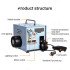 60W Terminal Crimping Machine YQ-02A 220V 50Hz Electric Cold Pressing Terminal Crimping Machine