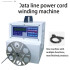 Round wire winding machine electric data cable winding tools High speed wire winding machine