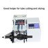 Microcomputer pipe cutting machine copper sheet copper foil aluminum iron wire cut equipment for