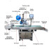 Fully automatic PE tape paging labeling machine unformed paper boxes manuals card labeling machine
