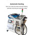 Holdheld nylon cable tie machine PCL touch screen control electrical wire harness nylone belt binding machine