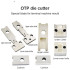 Otp Straight Mold Blade Die Terminal Crimping Machine Assembly Blades Crimp Knife Cutter for Direct Feeding Crimping