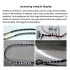 Holdheld nylon cable tie machine PCL touch screen control electrical wire harness nylone belt binding machine