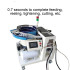 Holdheld nylon cable tie machine PCL touch screen control electrical wire harness nylone belt binding machine