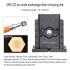 Large square penumatic clamp applicator die bar terminal press mold new energy crimping machine changeable die