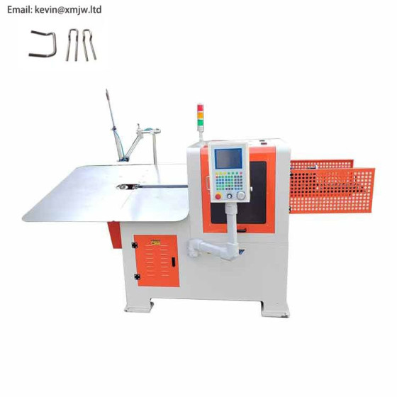 PRODUCTION ZX-3D-208 model Automatic wire-rotating 3d wire forming machine with customized downward height