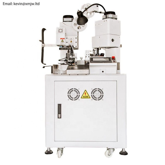 X-CM202 Fully automatic wire cutting stripping double head terminal crimping machine