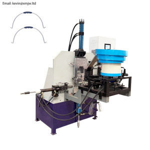 Wide range of applications bucket hook handle making machine rivet end bucket handle machine