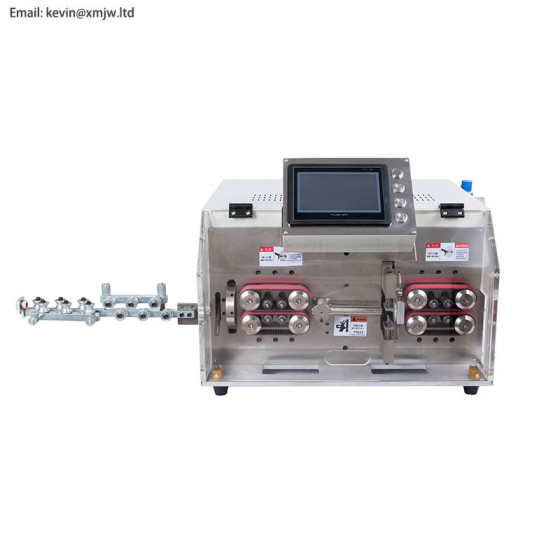 X-CS205  Full-Automatic Sheath Cable Inner And Outer Cable Cutting Wire Stripping Machine