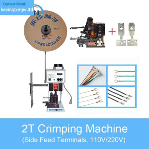 1.5 Ton JST Terminal Crimping Machine with various type Applicator and Blades Customized Molex connector crimp machine