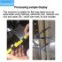 CNC Acetate Tape Wrapping Machine AWG16~32 2-15pin Flat Cable Adhesive Tape Winding Machine