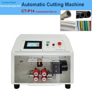 Full Automatic Tube Diameter 1 - 12 mm Tube Cutting Machine for Tubing Manufacturing