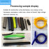 Wave Crest and Valley Tube Cut Machine PVC Plastic Corrugated Pipe Cut Machine