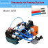 Horizontal 3-10mm Glass Fiber Braided Insulated Cable Stripping Machine Pneumatic high temperature Wire Peeling Machine