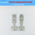 5556 5557 Side Feed Coiling Terminal Crimping Blades DC5.3 Steel Crimp Die
