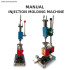 Manual Plastic Injector/Hydro-Pneumatic Plastic Injector/ Small Injection Molding Machine