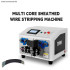Automatic Multi Core Cable Sheathed wire cutting and stripping machine