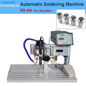 Semi Automatic Aviation Plugs Head Soldering Machine Intelligent Alarm System Wire Connector Welding Machine