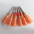 100PCS 1/2 Inch Threaded Plastic And Stainless Steel Needle Dispensing Valve Tips Industrial Disposable Dispensing Glue Needle