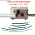 Automatic Wire Stripper Cable Stripping Machine Electric Cable Stripping Twisting Cutting for 0.1 to 8mm Square Wire