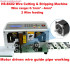 Automatic Wire Cut Strip Machine Wire Cutting Stripping Peeling for 0.1mm2 to 4mm2 with Motor Drive Wire Guide Pipe