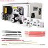 HS-BX06 1 Line Automatic Multi Core   Single Cable Cutting and Stripping Machine Peeling Machine AWG 5 -17 Cable Max OD 12mm²