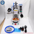 500W Automatic Paper-Feeding Stamping Machine Leather Embossing Logo Box Plastic Paper Indentation Wood Branding Equipment