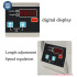 5-180mm Automatic Label Sticker Dispenser X-100 X-130X-180 Self-adhesive Electronic Peeling Machine Bar Codes Stripping Device