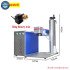 Raycus Fiber Laser Marking Machine 20W 30W 50W Optional Upgrade Rotation Axis Metal Gold Silver Disassembled Engraving Engraver