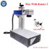 50W Fiber Laser Marking Engraving Machine 30W MAX Metal Engraving 20W Raycus Jewerly Engraver Card Silver Gold Steel Cutting
