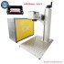 Raycus 20W 30W 50W 70W 100W Fiber Laser Metal Marking Machine Galvo Scanner Align Optical Rotary Axis Nameplate Ring Engraver