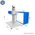 JPT Mopa M7 Separated Fiber Laser Marking Metal Cutting Machine 20W 30W 60W 80W 100W Nameplate Gold Silver Steel Engraving Tool