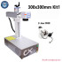 Fiber Laser Metal Marking Machine Jpt Mopa M7 20W 30w 50w 60W 80W 100W for Cutting Gold Silver with Rotary Engraving Ring Cup