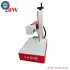 Autofocus 50W Fiber Laser Marking Machine With Ring Rotary Axis 20W 30W For Metal Stainless Steel Leather Engraving Tool