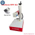 Autofocus 50W Fiber Laser Marking Machine With Ring Rotary Axis 20W 30W For Metal Stainless Steel Leather Engraving Tool