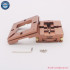 80mm 90mm Universal BGA Reballing Station Kit + 10pcs Stencils with Magnet Otomatis Menyesuaikan Stencil Holder