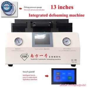 TBK-808 LCD Touch Screen Repair Automatic Bubble Removing Machine 13 Inches Integrated OCA Vacuum Laminating Lamination