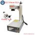 Galvo laser JPT MOPA M7 60W Fiber Laser Metal Colorful Marking Printer Engraver Machine Raycus 70W 50W 30W 20W with Rotary Axis