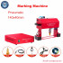 Touch Screen Portable Nameplate Metal Marking Machine Handheld Pneumatic Electric Mark Engraving Tool 100*20/135x50/140x40mm