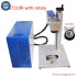 60W JPT MOPA M7 20W 30W 50W 80W 100W Fiber Laser Marking Machine EZCAD2 Galvo SG7110R With Rotary Axis Metal Cutting Engraving