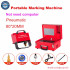 Portable Pneumatic Nameplate Electric Marking Machine Mark Range 80*20mm for Cylinder Number Frame Plotter Depth 0.01-1mm