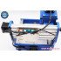 Mini Metal Frame CNC 1310 Router Laser Engraving Square Rail Desktop Assembled Pcb Milling Machine 500MW Laser Head